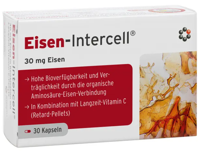 EISEN-INTERCELL plus C magensaftresistente Kapseln